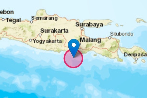 Gempa Blitar 6.2 SR dirasakan hingga Pulau Lombok