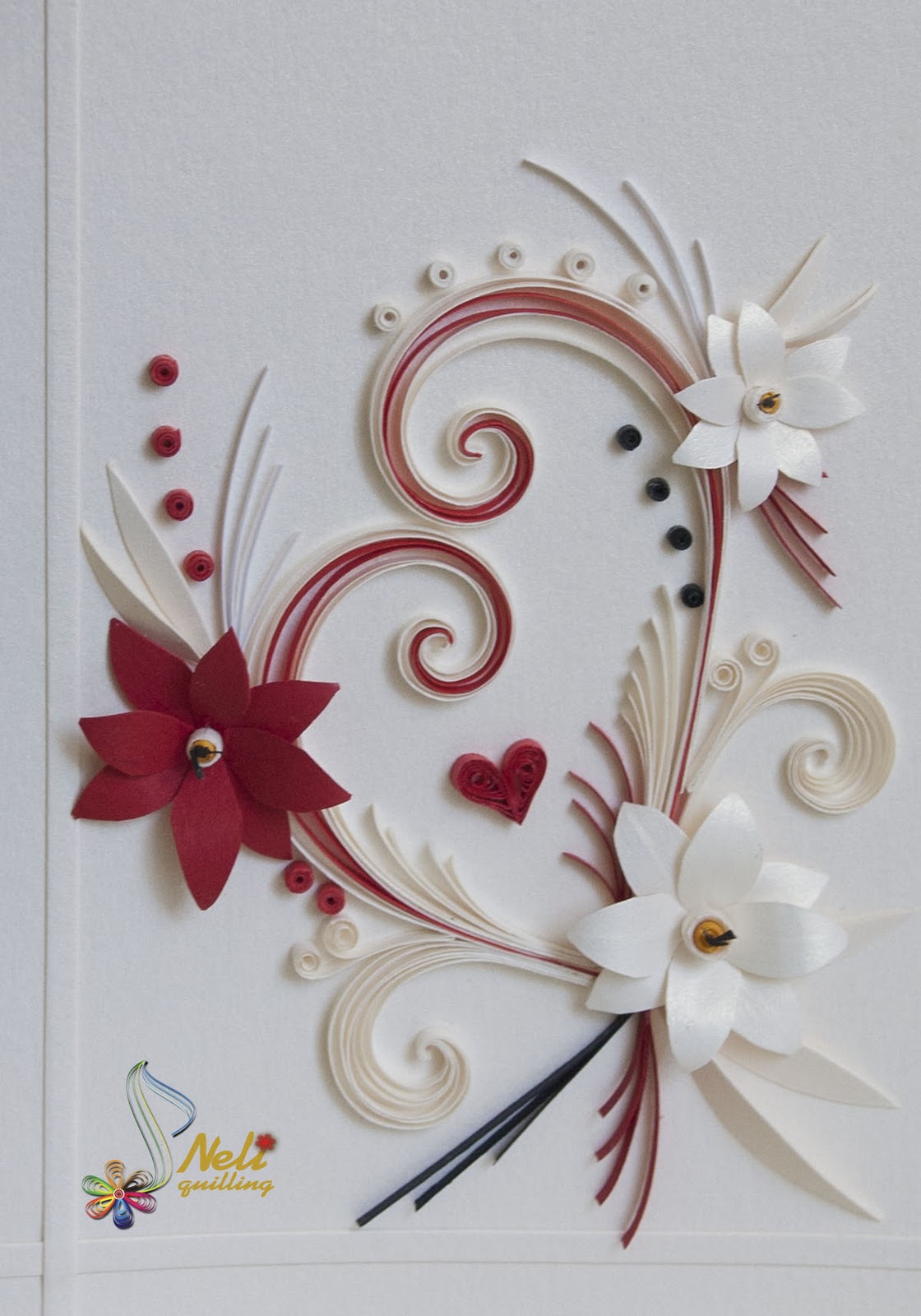 neli quilling art quilling cards with love