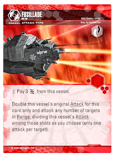 Attack card: Fusillade