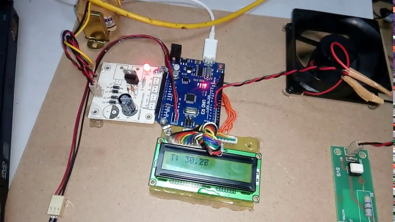 automatic temperature controlled fan using arduino automatic temperature controlled fan using arduino