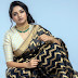 Kannada Cute Actress Rachita Ram in Saree Photos