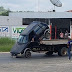 Ipiaú: Carro cai de caminhão-guincho na BR-330