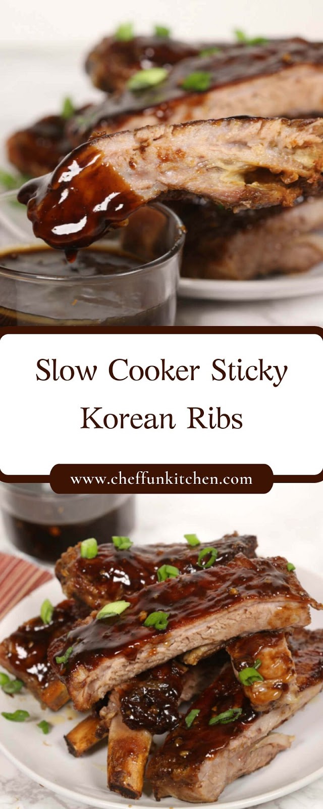 Slow Cooker Sticky Korean Ribs Slow Cooker Sticky Korean Ribs