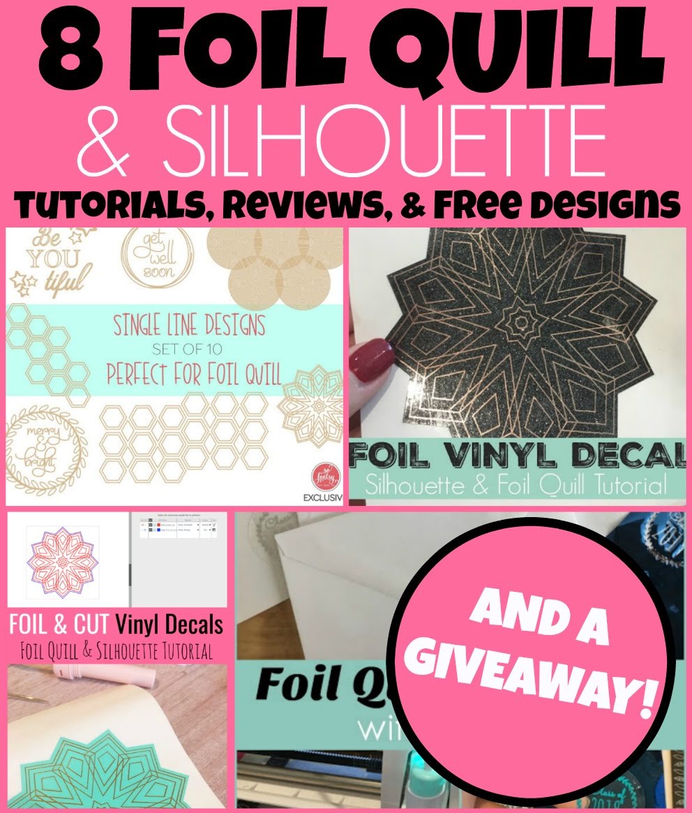 Foil Quill and Foil Quill Mat Giveaway (Video) Silhouette School
