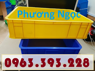 Sóng nhựa bít HS007, thùng nhựa đặc công nghiệp, thùng nhựa đặc có nắp, thùng nh 20180407_115815