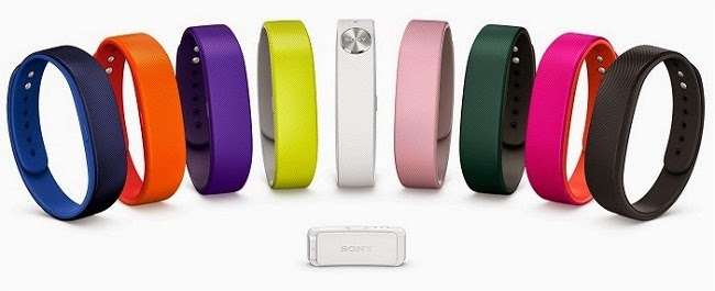 Sony Smartband SWR 10 farby náramkov
