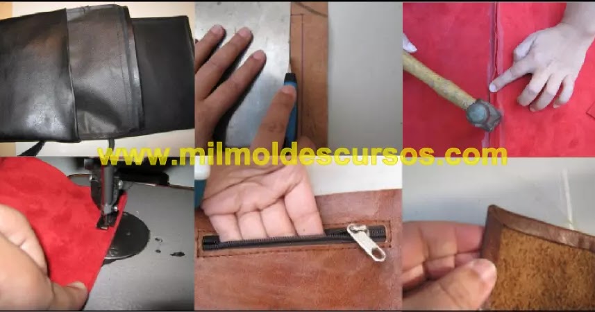 Aprende Fabricar Carteras y Bolsos en Cuero