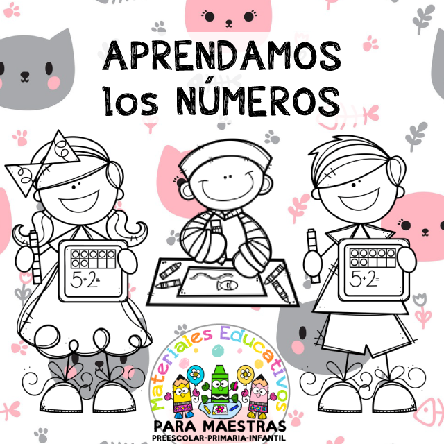 Cuaderno Aprendamos Los Numeros Del 1 Al 10 Materiales