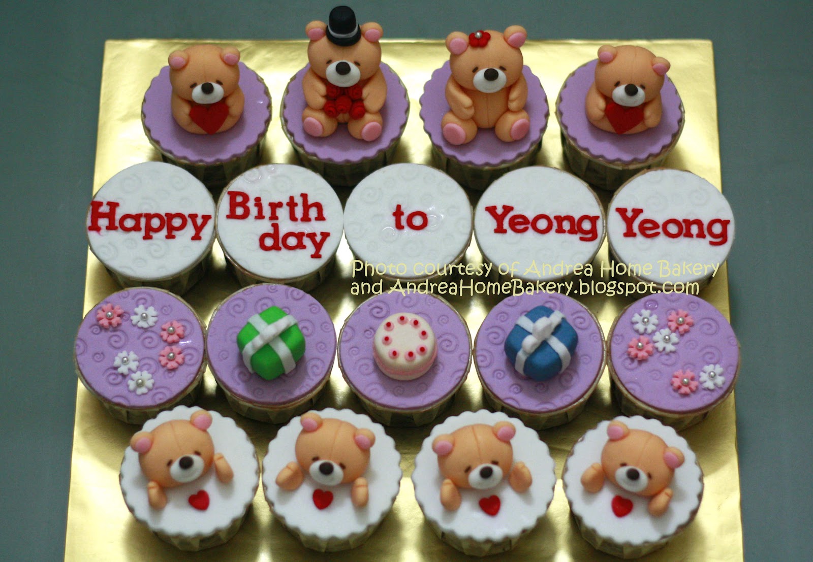 ANDREA HOME BAKERY (Mutiara Damansara) Home Baked with LOVE Forever Friends' Sweet Birthday