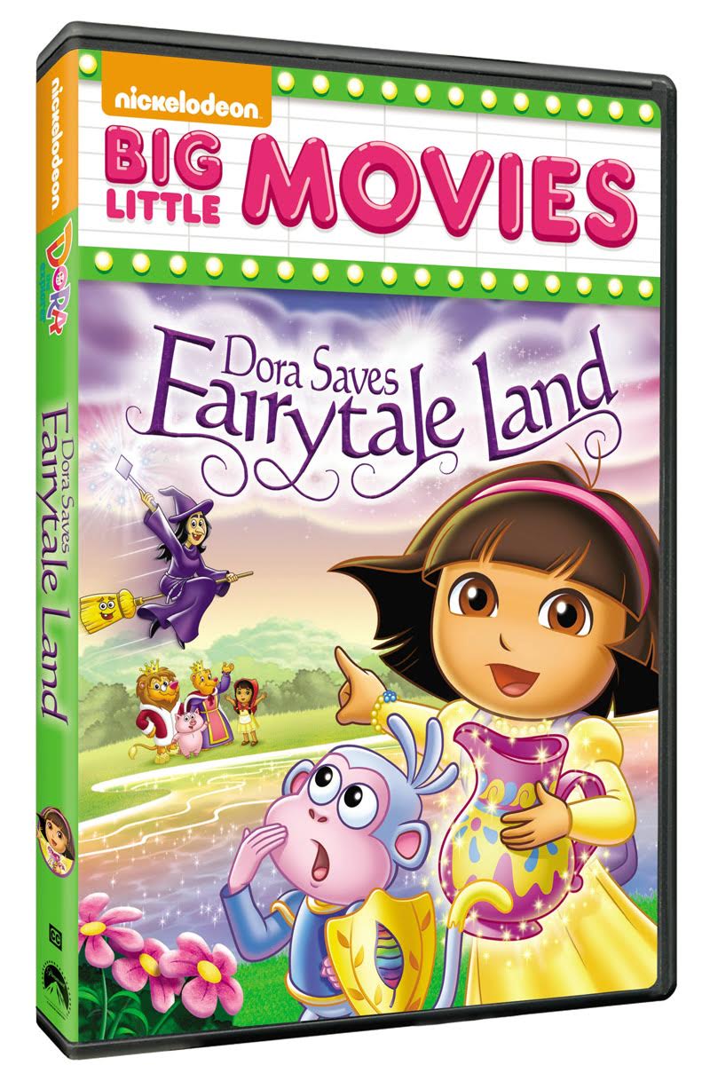 Available Now on DVD -- DORA THE EXPLORER: DORA SAVES FAIRYTALE LAND (Revie...