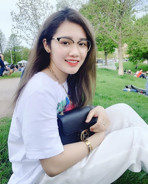 Tiểu thư nhà Đường Nhuệ chuẩn hotgirl, rich kid có tiếng, bạn thân của em trai Sơn Tùng, Đoàn Văn Hậu