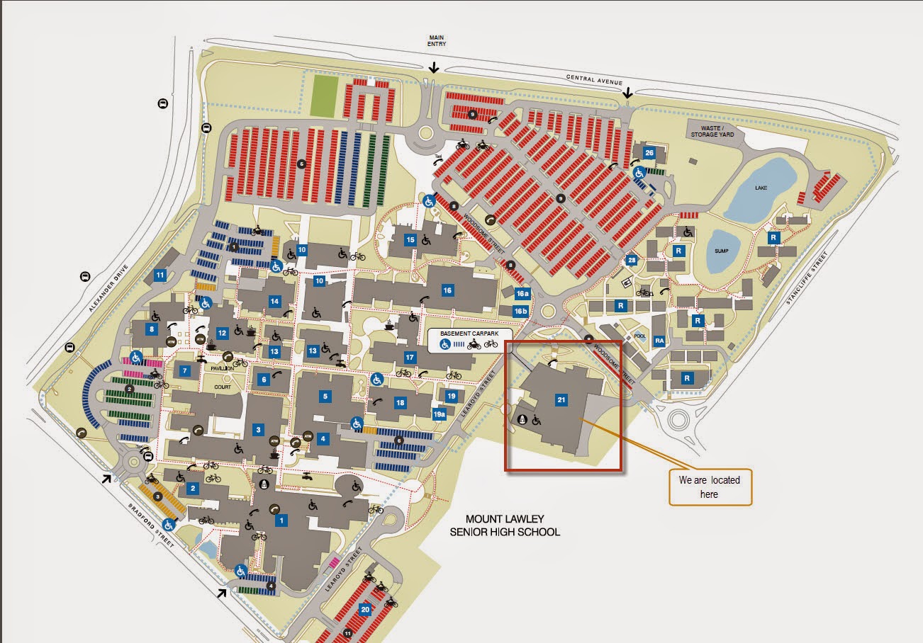 Ecu Mount Lawley Campus Map Edith Cowan University Induced Info