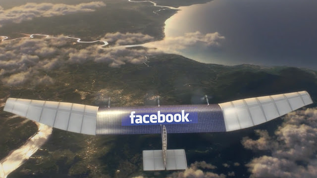 فيسبوك تختبر أولى طائراتها بدون طيار لتزويد العالم بالأنترنت