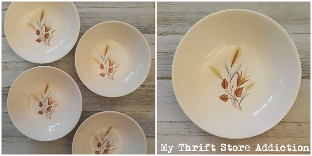 vintage Thanksgiving dishes