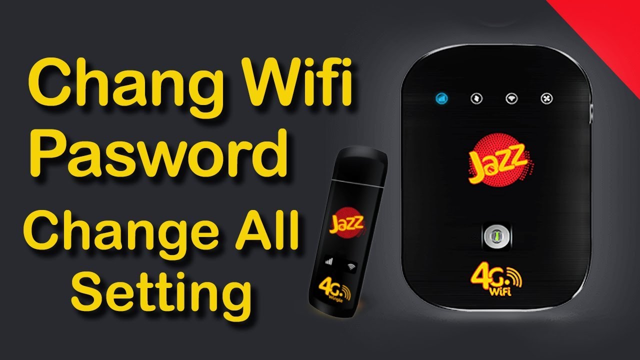 Jazz Wifi Device Change Password 2021 How to Rest Jazz Wifi device