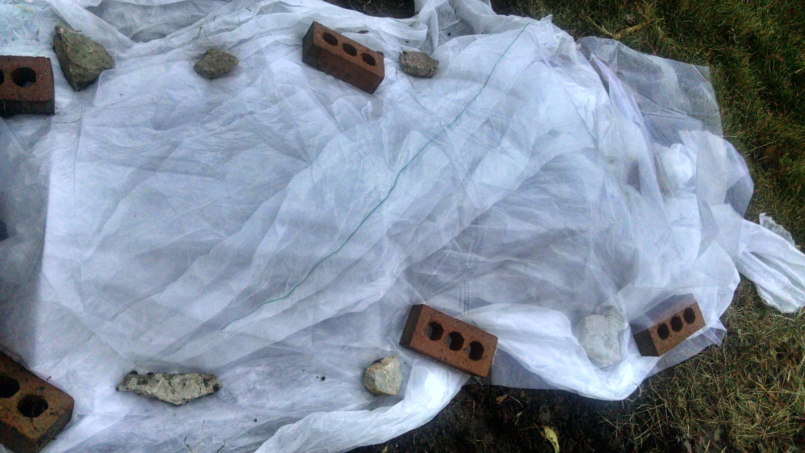 Landscaping Plastic Sheeting How To Grade Landscape