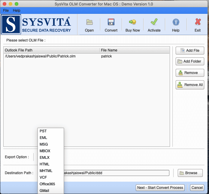 sysinfotools olm to pst converter demo sysinfotools olm to pst converter demo