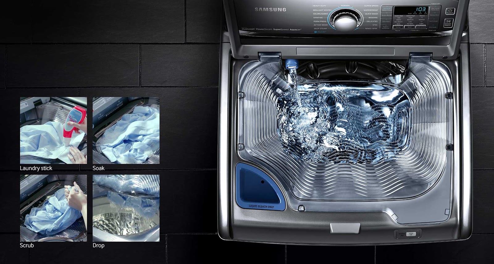 West Coast Appliance & Furniture Introducing Samsung's ActiveWash Top