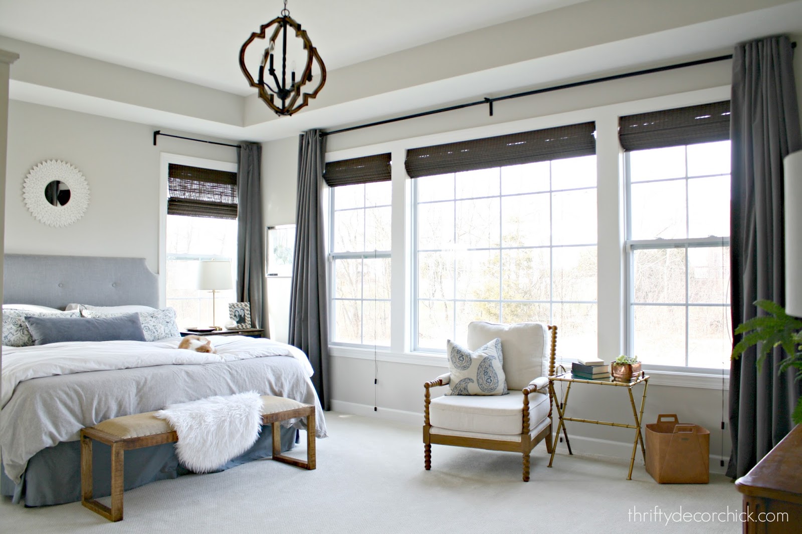 Our soothing master bedroom tour Thrifty Decor Chick Thrifty DIY, Decor and Organizing