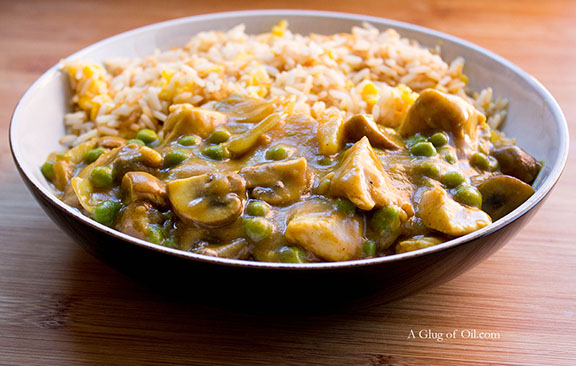 Chinese Chicken Curry with Rice Chinese Chicken Curry.
