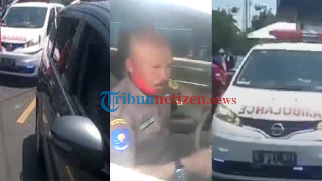 Video Detik-Detik Oknum Satpol PP Halangi Ambulance Di Bogor Video Detik-Detik Oknum Satpol PP Halangi Ambulance Di Bogor