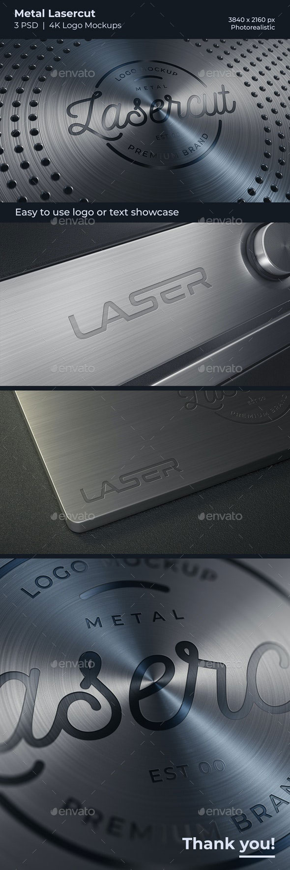Metal Lasercut Logo Mockups 28944468 2 metal lasercut logo mockups 28944468 Download