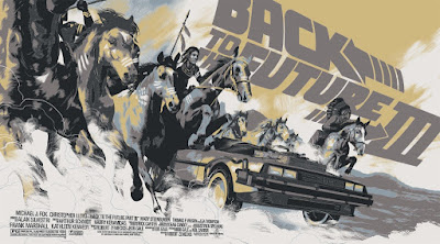 Back to the Future Part II Variant Screen Print by Matt Taylor & Mondo