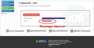  sangat diperlukan karena satu & lain hal mewajibkan operator madrasah melakukan proses  Cara Pengajuan Pembatalan BAP Emis Feeder (AFE)