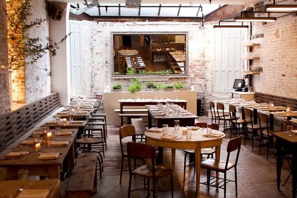 RESTAURANTE NUEVA YORK ESTILO INDUSTRIAL