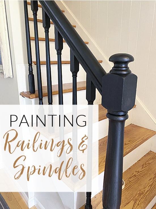 Painting Stair Railings and Spindles