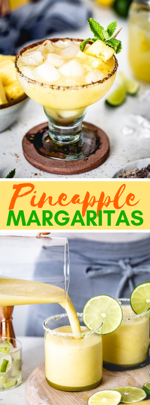 PINEAPPLE MARGARITAS #drinks #cocktail PINEAPPLE MARGARITAS #drinks #cocktail