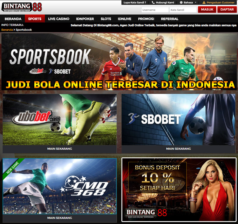 Judi Bola Resmi Indonesia - Sbobet777 - Daftar Sbobet777 ...