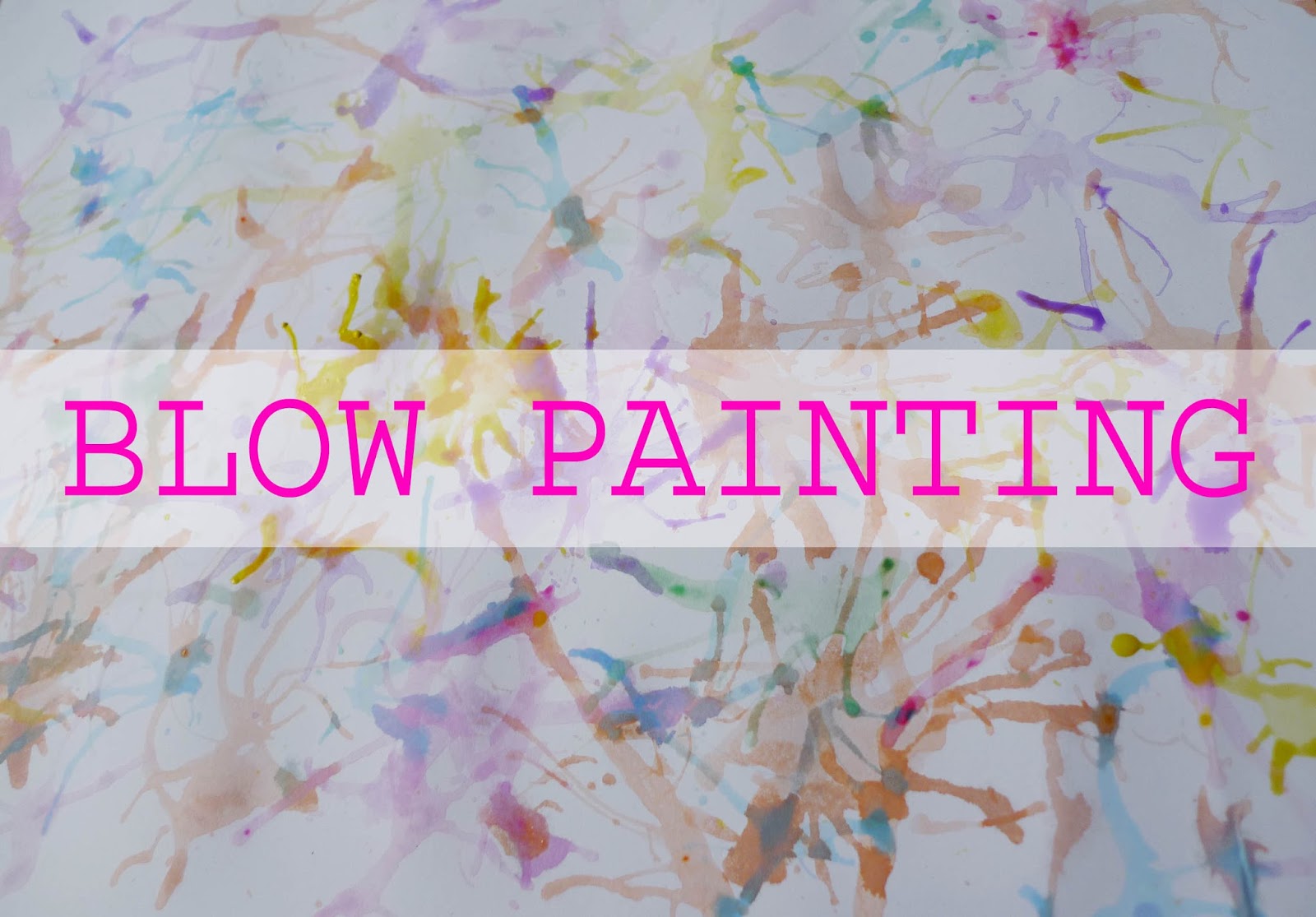 MrsMommyHolic Blow Painting for Kids