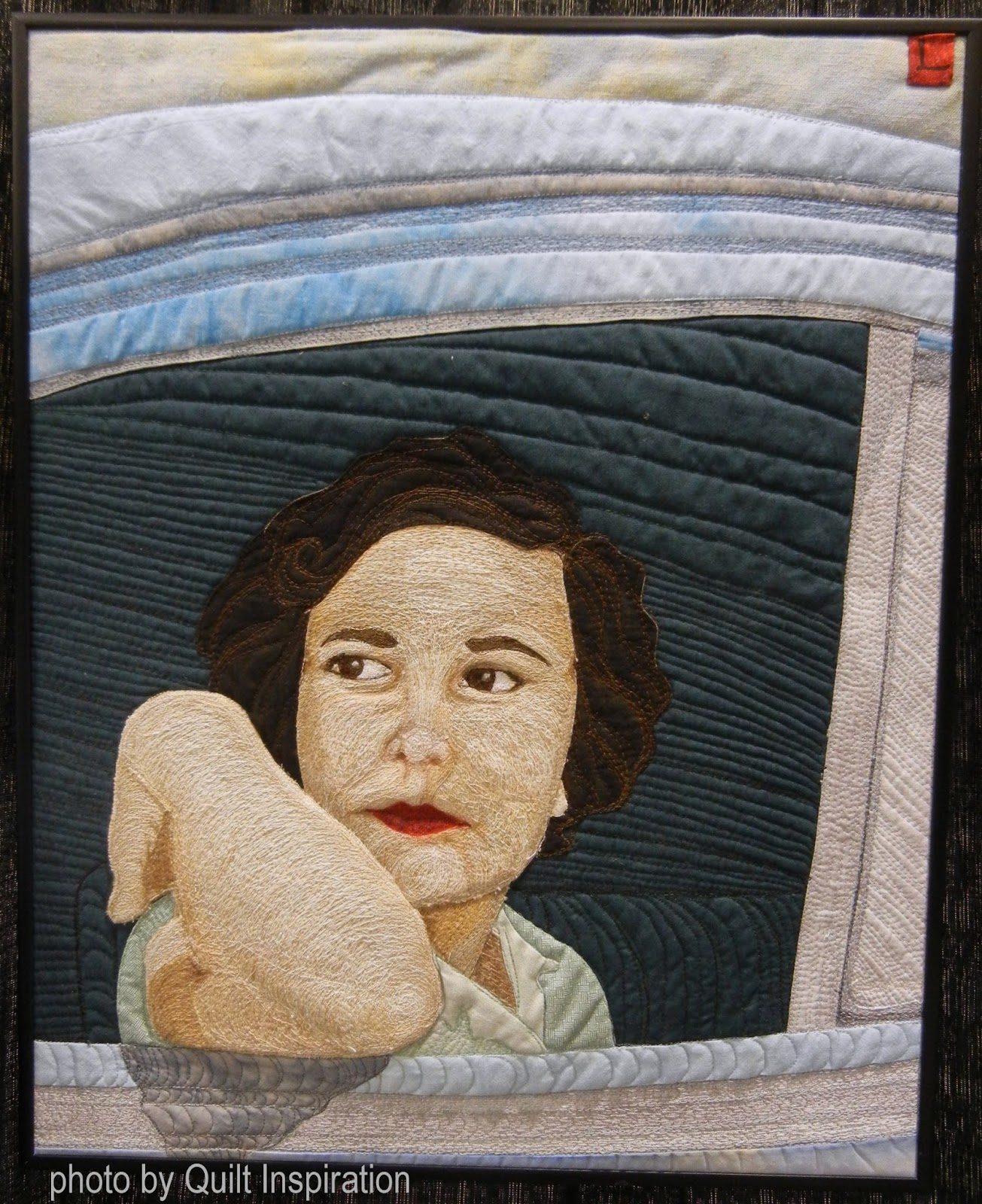 Quilt Inspiration People and Portraits Art quilt exhibit /2