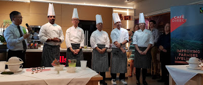 The chefs at Allspice Institute who were involved in creating coffee-based recipes with Cafédirect coffee blends.
