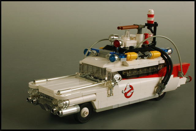 Single L.A. Dad Photos LEGO Ghostbusters Ecto1