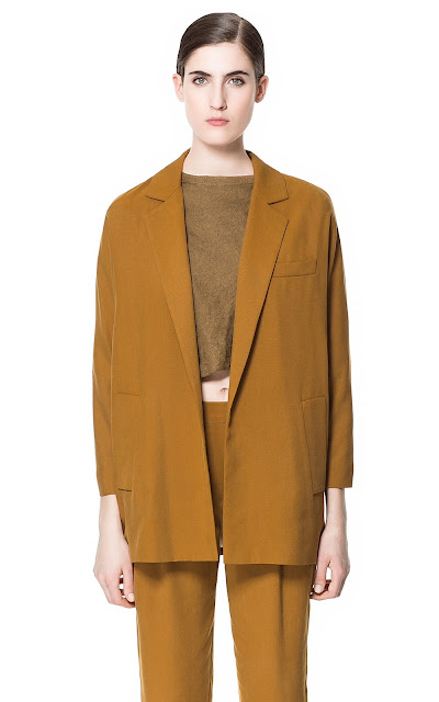 Blazer Caramelo, Zara