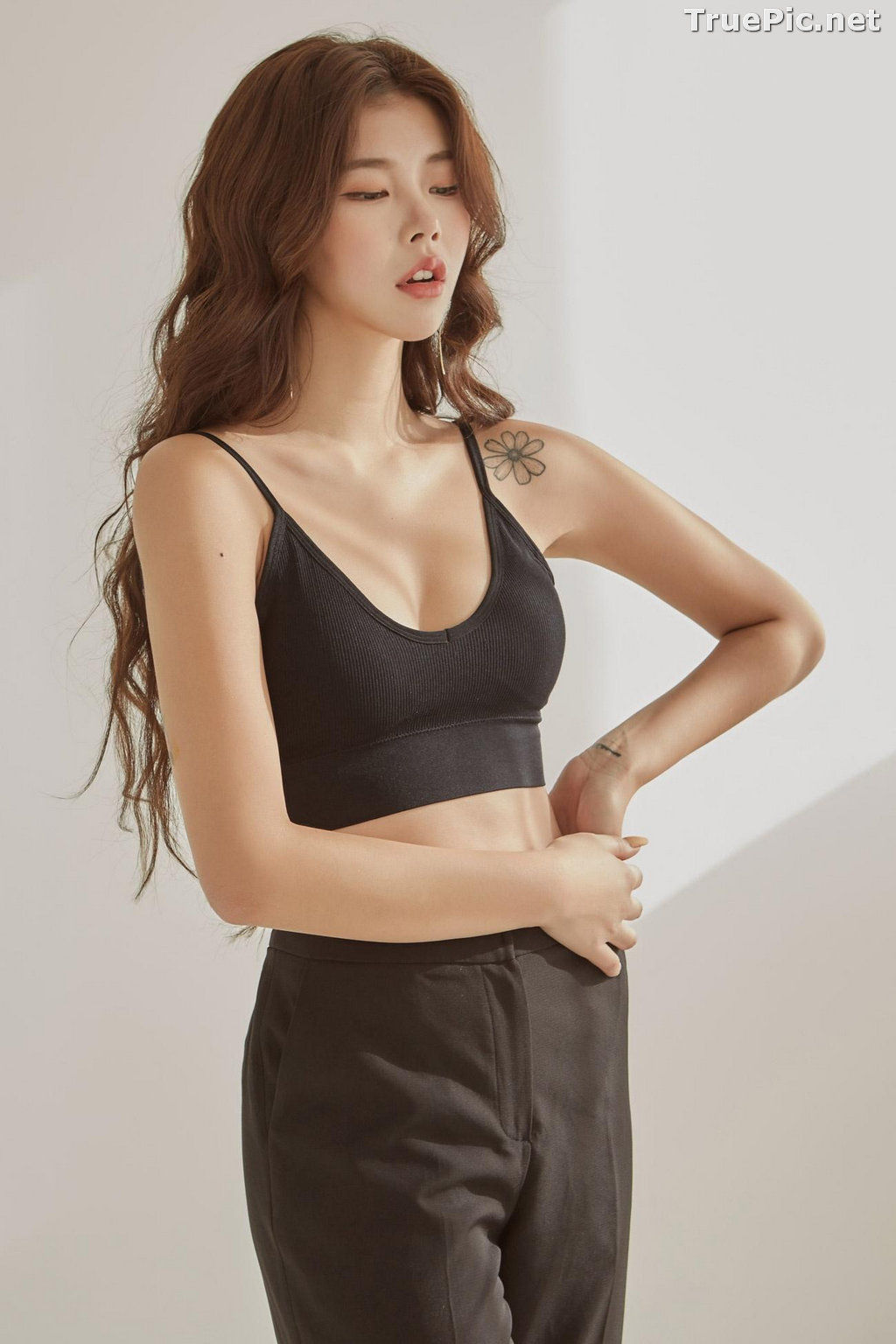 Image Korean Fashion Model – Da Yomi (다요미) – Lountess Spring Lingerie #2 - TruePic.net - Picture-79