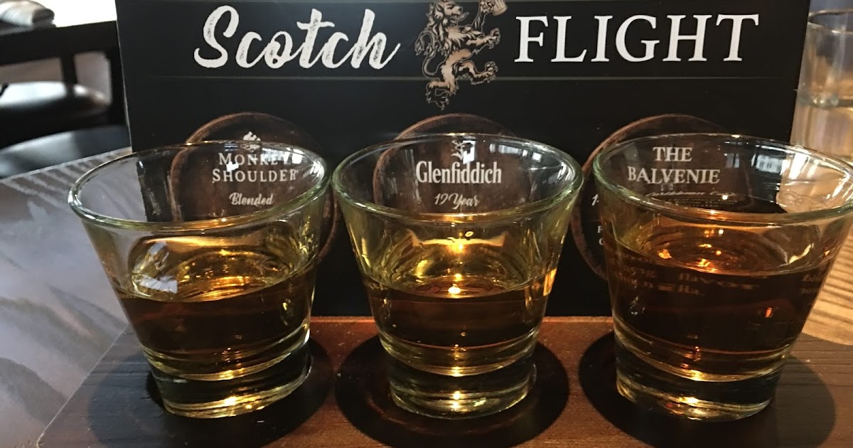 Scotch Flight and Monkey Shoulder whisky Review