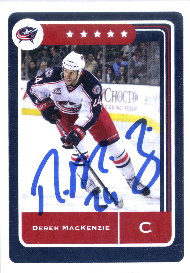 Forechecklist Derek MacKenzie