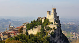 San Marino's Fortress of Guaita is one of the republic's most photographed spectacles
