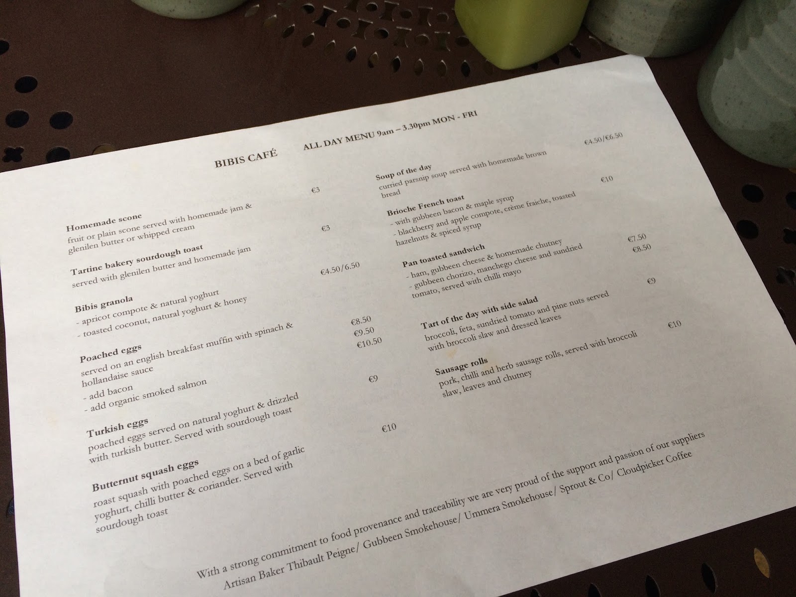 Brunch at Bibi's Café