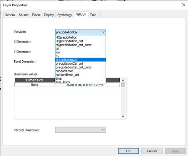 Membuka File NetCDF di ArcGIS