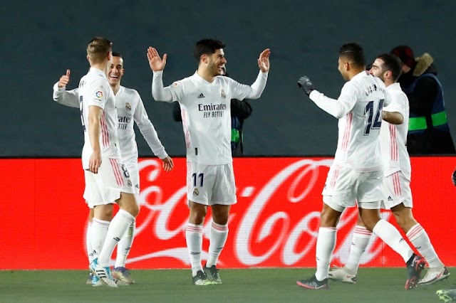 Real Madrid Top of La Liga after an easy victory over Celta Vigo
