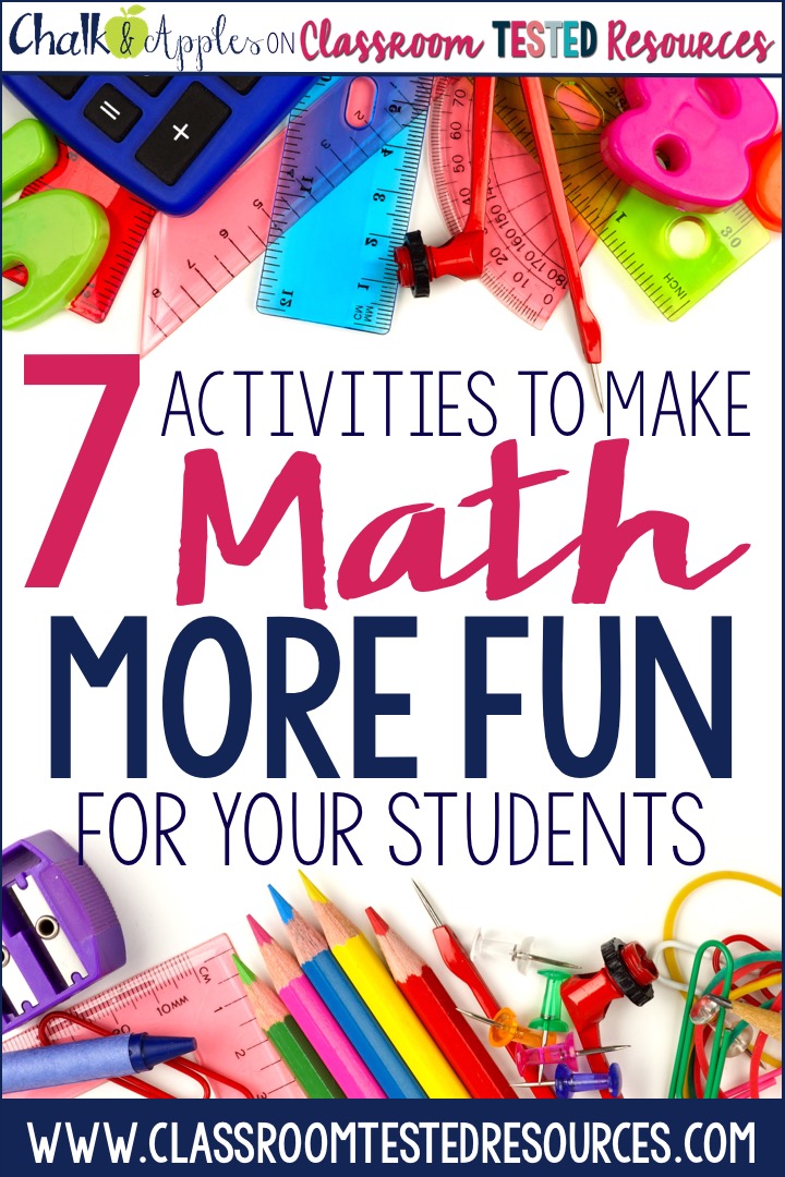 7 Activities to Make Math Fun Classroom Tested Resources
