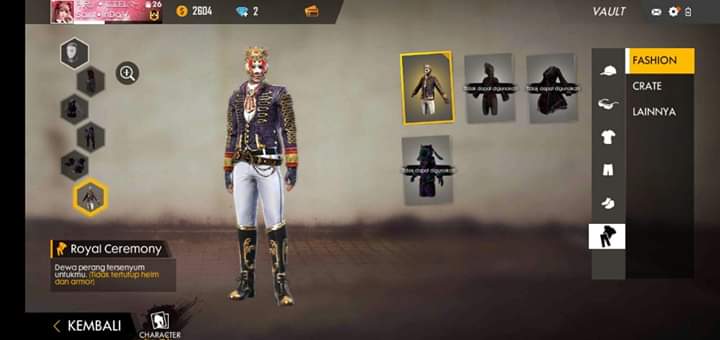 Update Akun Free Fire Sultan Ada Set Letda Hyper Terbaru