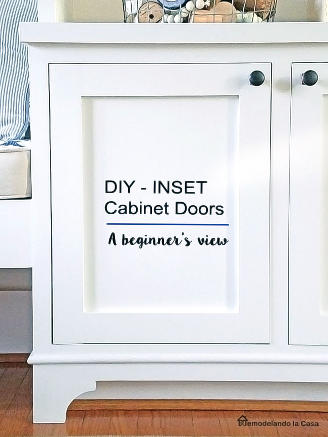 DIY Inset Doors A Beginner's Way Remodelando la Casa