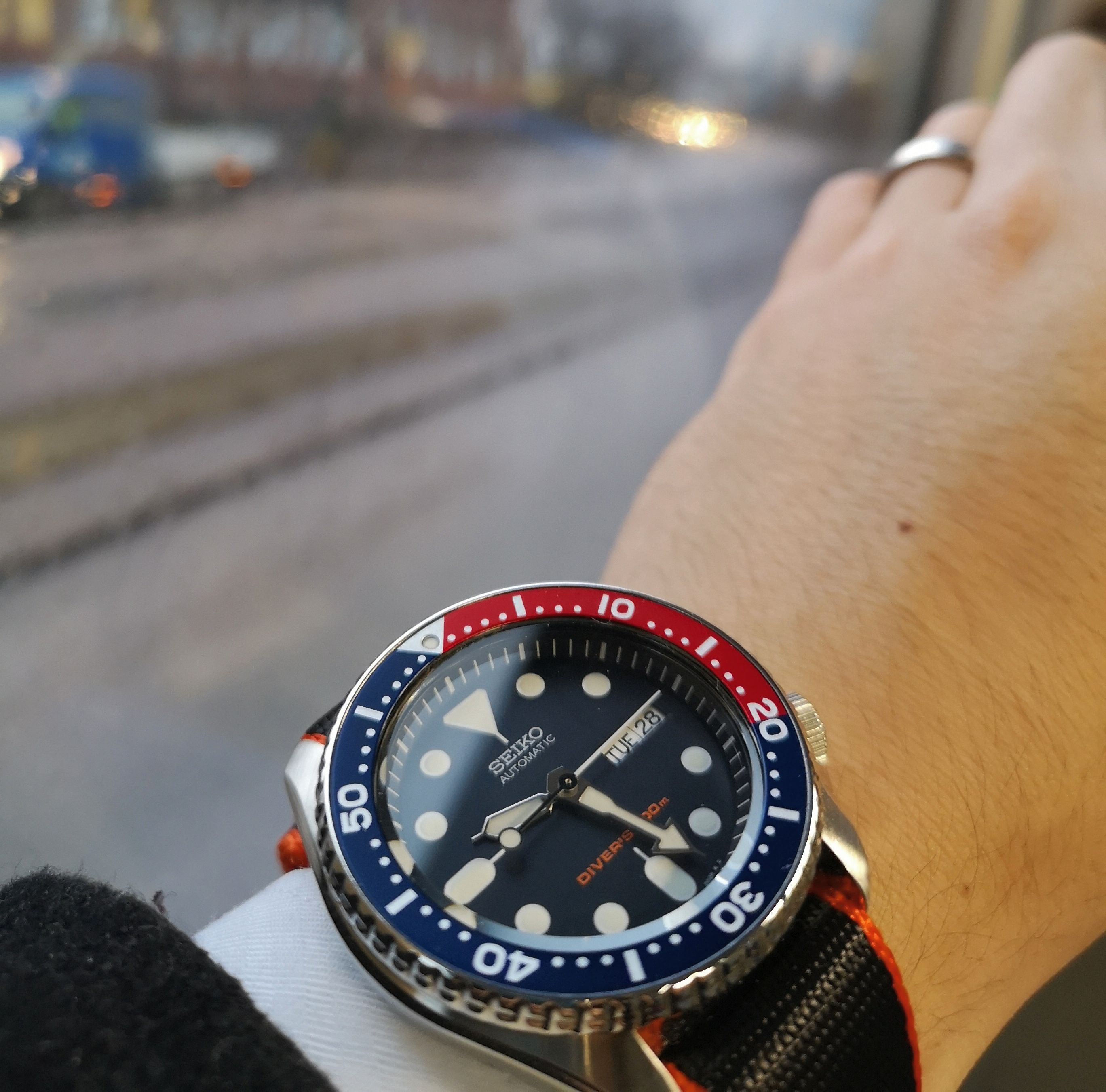 セイコー SKX009K SEIKO セイコー ダイバー SKX007 - 腕時計(アナログ)