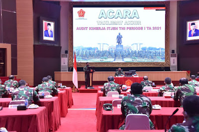 Danjen Akademi TNI Pimpin Acara Taklimat Akhir Audit Kinerja Itjen TNI Danjen Akademi TNI Pimpin Acara Taklimat Akhir Audit Kinerja Itjen TNI