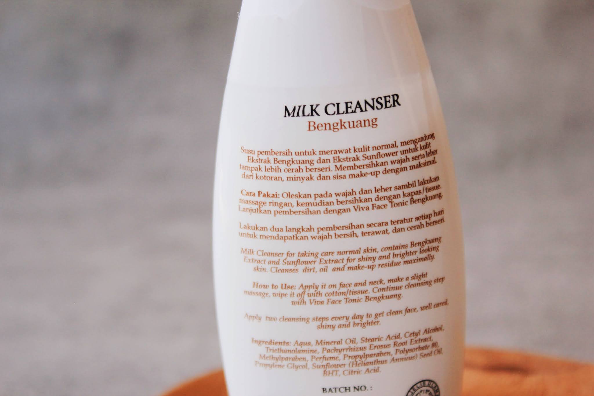 Viva milk cleanser bengkuang